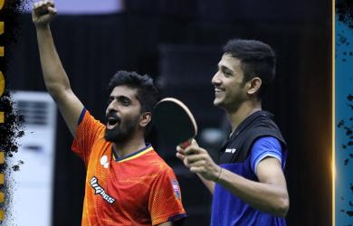 Sathiyan-Akash duo wins WTT Contender title