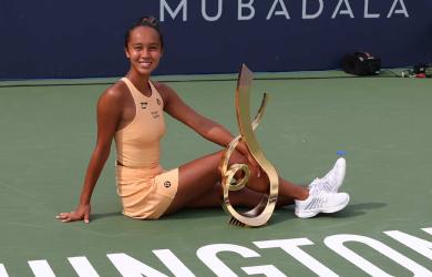 Fernandez routs Kalinskaya for biggest win of career