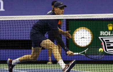 Ruthless Sinner whips Bublik to reach US Open quarter-finals