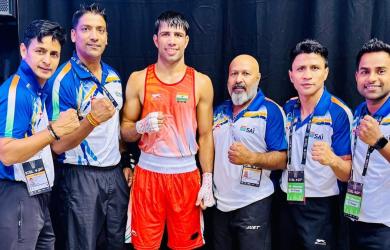 Neeraj, Sumit shine as India stars at World Boxing