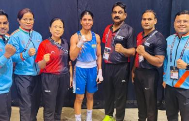India's boxers dominate! Nikhat, Narender shine bright