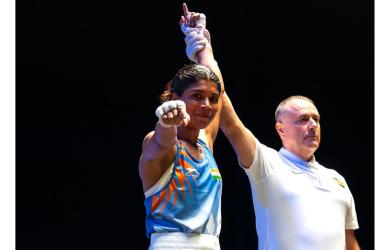 World C'ships: Nikhat keeps medal hopes alive with quarterfinal berth