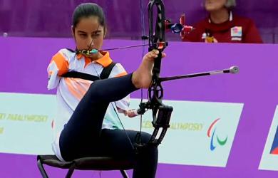 Sheetal first woman armless archer to win Para Worlds gold