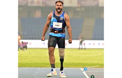 History-maker Sumit sets sights on 80m mark