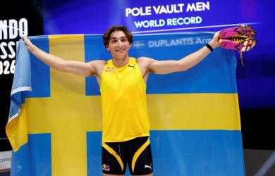 Unstoppable Duplantis shatters pole vault record for 15th time