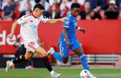 Vinicius Jr stuns Sevilla as Mbappe drama continues