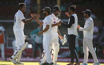 PIX: India bat through final day to snatch draw at SCG
