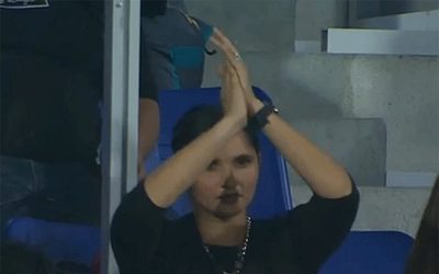 PICS: Sania watches as husband Malik thumps Scots