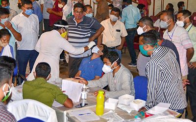 Crucial poll results on Sunday in shadow of COVID
