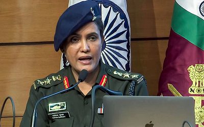 Colonel Sofiya Qureshi comes from a family of officers