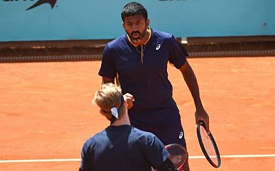 Indians at the French Open: Bopanna enters 2nd round