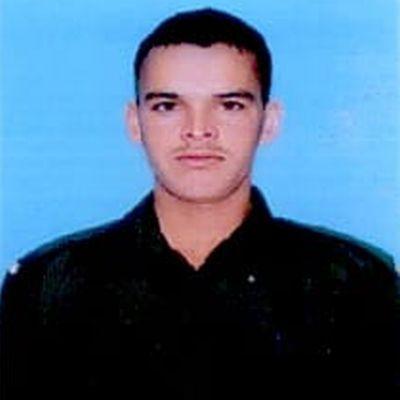 Sepoy Rajendra Singh who died at a hospital in Srinagar, October 26, 2018 after he sustained head injuries during stone-pelting by a group of Kashmiri youth the previous evening