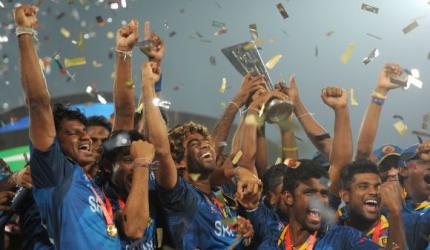 PHOTOS: Sri Lanka thrash India for World T20 crown