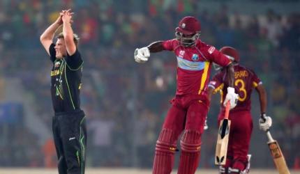 PHOTOS: Sammy fires West Indies to victory over Australia