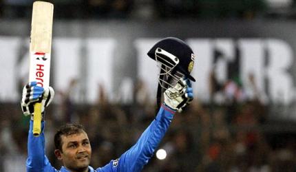 ICC rankings: Double ton helps Sehwag make rapid strides