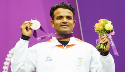 Sharpshooter Vijay Kumar scintillates to bag silver