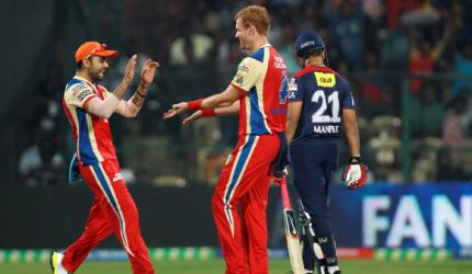 IPL PHOTOS: Royal Challengers Bangalore v Delhi Daredevils