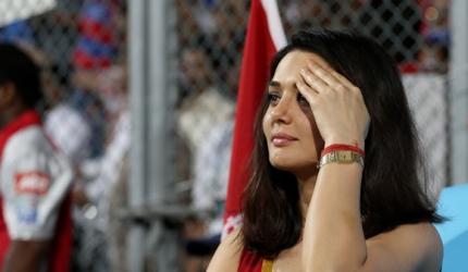 PHOTOS: Spotted! Preity Zinta, Ameesha Patel at the IPL