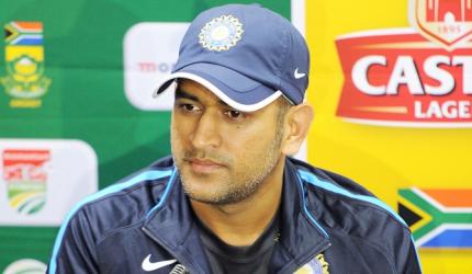 Why Captain Dhoni is a disappointed man