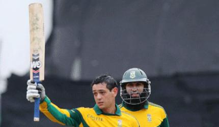 Stats: Hashim Amla, Quinton de Kock on a roll