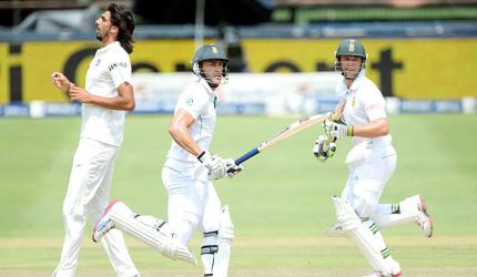 PHOTOS: SA throw away chance at history, draw 1st Test with India