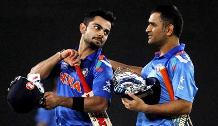 Match-winner Kohli gratefully accepts gift from skipper Dhoni