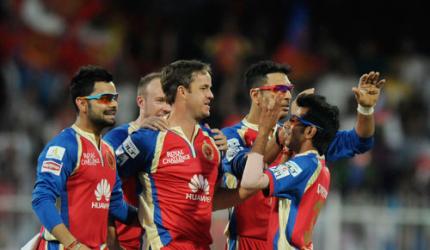 IPL PHOTOS: Yuvraj, Kohli help Bangalore ease past Delhi