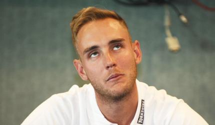 Broad left out of England One-day squad to face India