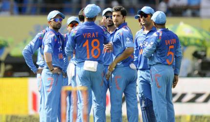 'Leaving aside Bhuvneshwar, most of our bowlers gave away runs'