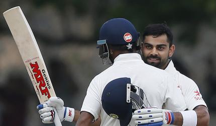 Stats: Records galore for Kohli, Dhawan on Day 2 in Galle