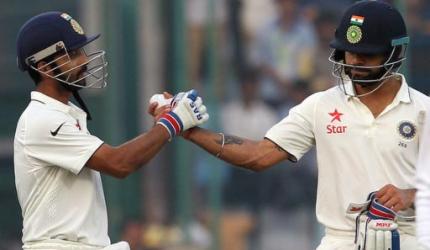 India in command after captain Kohli leads by example