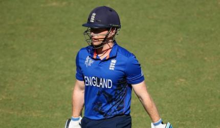 England skipper Morgan in the spotlight after duck