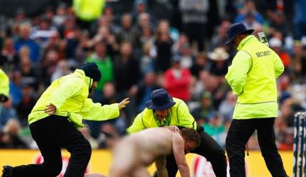 World Cup Diary: Streakers, 'courtsiders' evicted