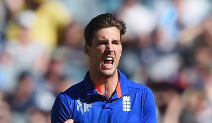 England paceman Finn takes hat-trick against Australia