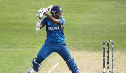 PHOTOS: Sri Lanka scrape past Afghanistan after Mahela ton