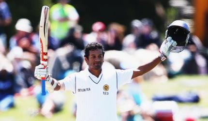 Karunaratne ton rescues Sri Lanka after Shah strikes