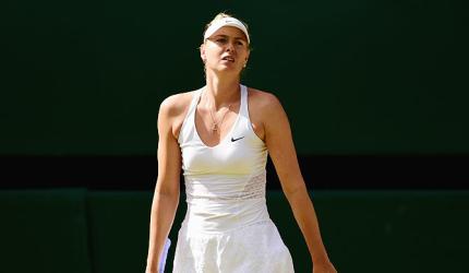 Wimbledon: Sharapova accused of unsporting behaviour