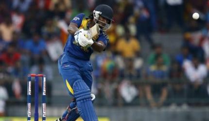 Perera hits second fastest ODI fifty as Sri Lanka win