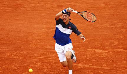 Japan's Nishikori breaks 72 year record on Parisian clay!