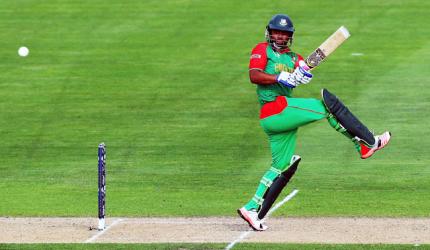 PHOTOS: Bangladesh down Scotland to keep quarters hopes alive