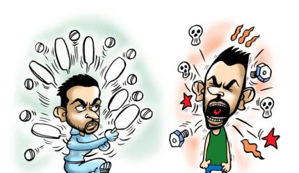 The doosra: Virat Kohli and Dr Jekyll/Mr Hyde...