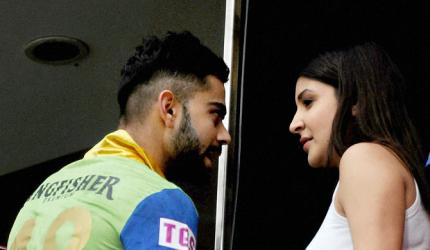 Kohli served notice for meeting Anushka during IPL match