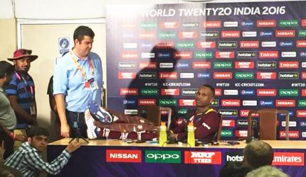 It wasn't good to put padded legs on table: Russell on Samuels