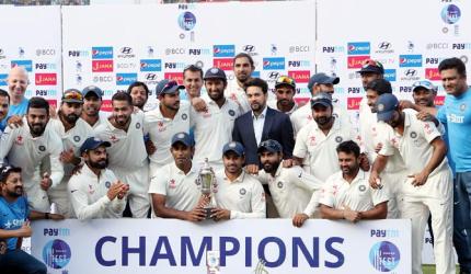 India ends 2016 as World No. 1 Test team