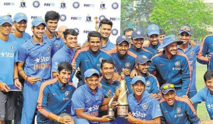 India beat Sri Lanka by 34 runs to lift U-19 Asia Cup title