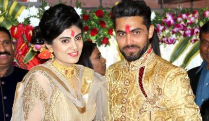 PHOTOS: Ravindra Jadeja meets his 'match'