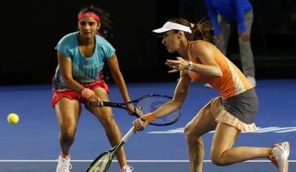 PHOTOS: Sania-Hingis extend winning run to 36 with Aus Open crown