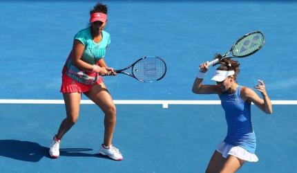 Sania-Hingis eye third straight Grand Slam