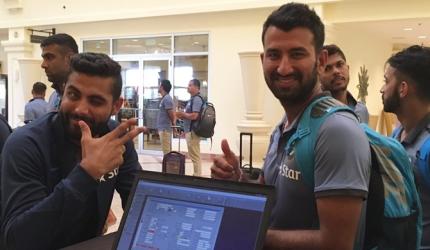 PHOTOS: Team India in West Indies to play four-Test series