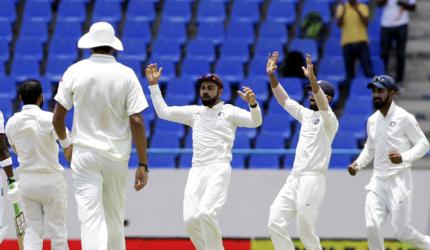 Records galore for India in first Test vs Windies